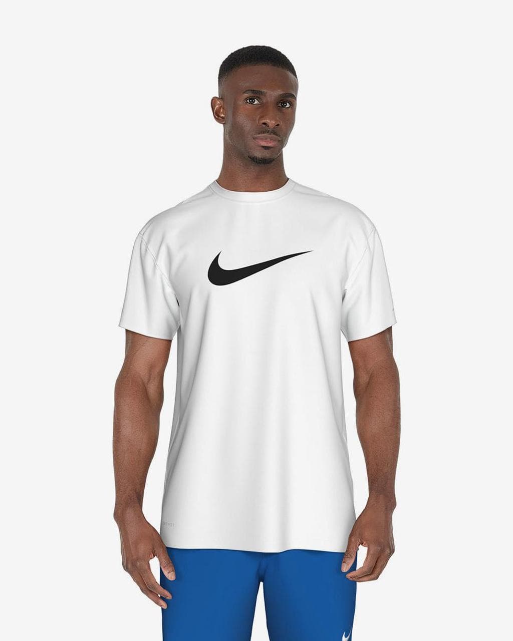 T-shirt Nike Swim Better Icon Hydro manches courtes blanc pur - M
