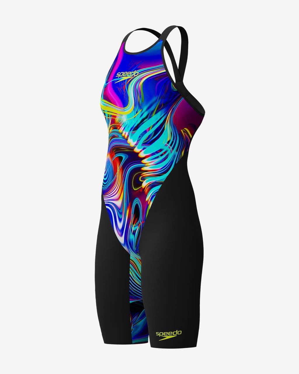 Maillot de bain Speedo Fastskin LZR Pure Valor 2.0 Openback multicolore noir femme - 18