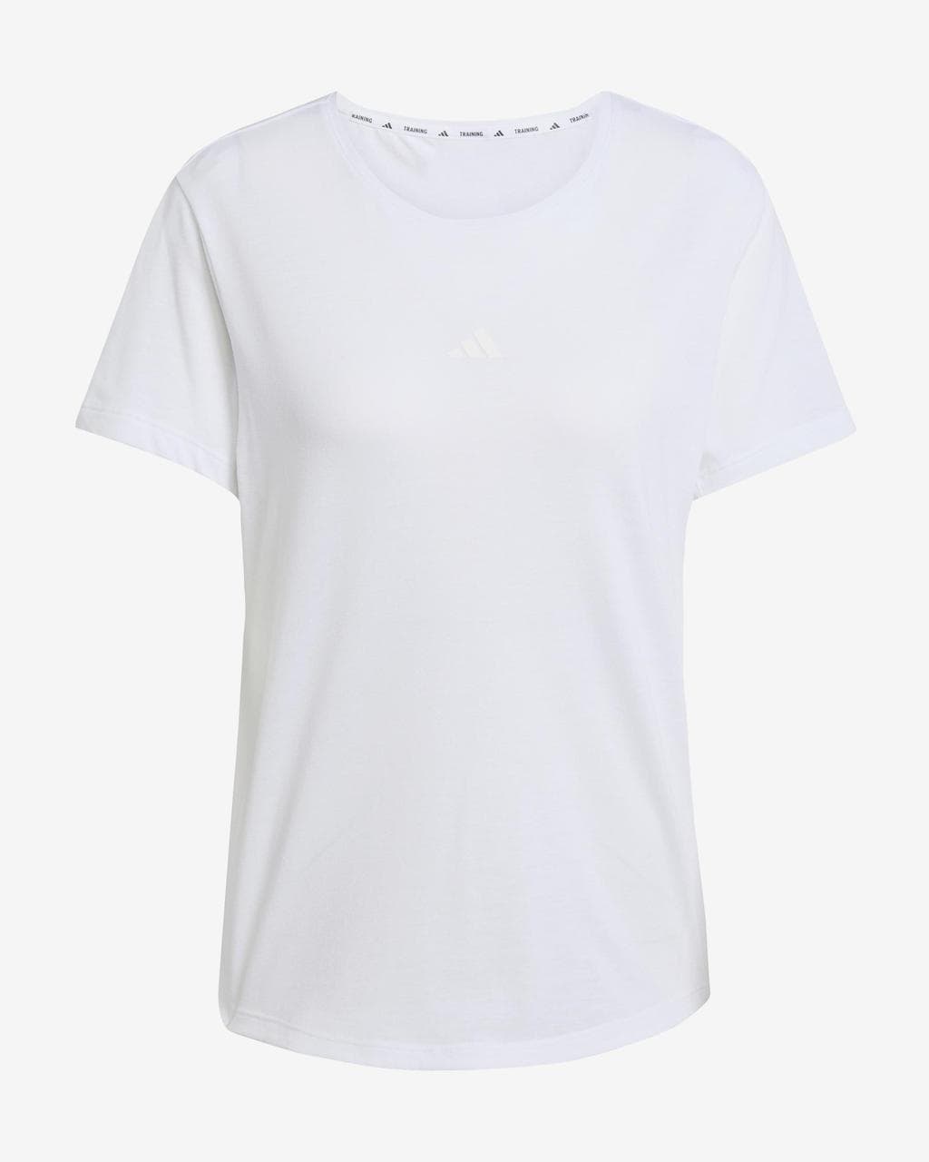 T-shirt adidas Essentials Yoga manches courtes blanc pur femme - XS