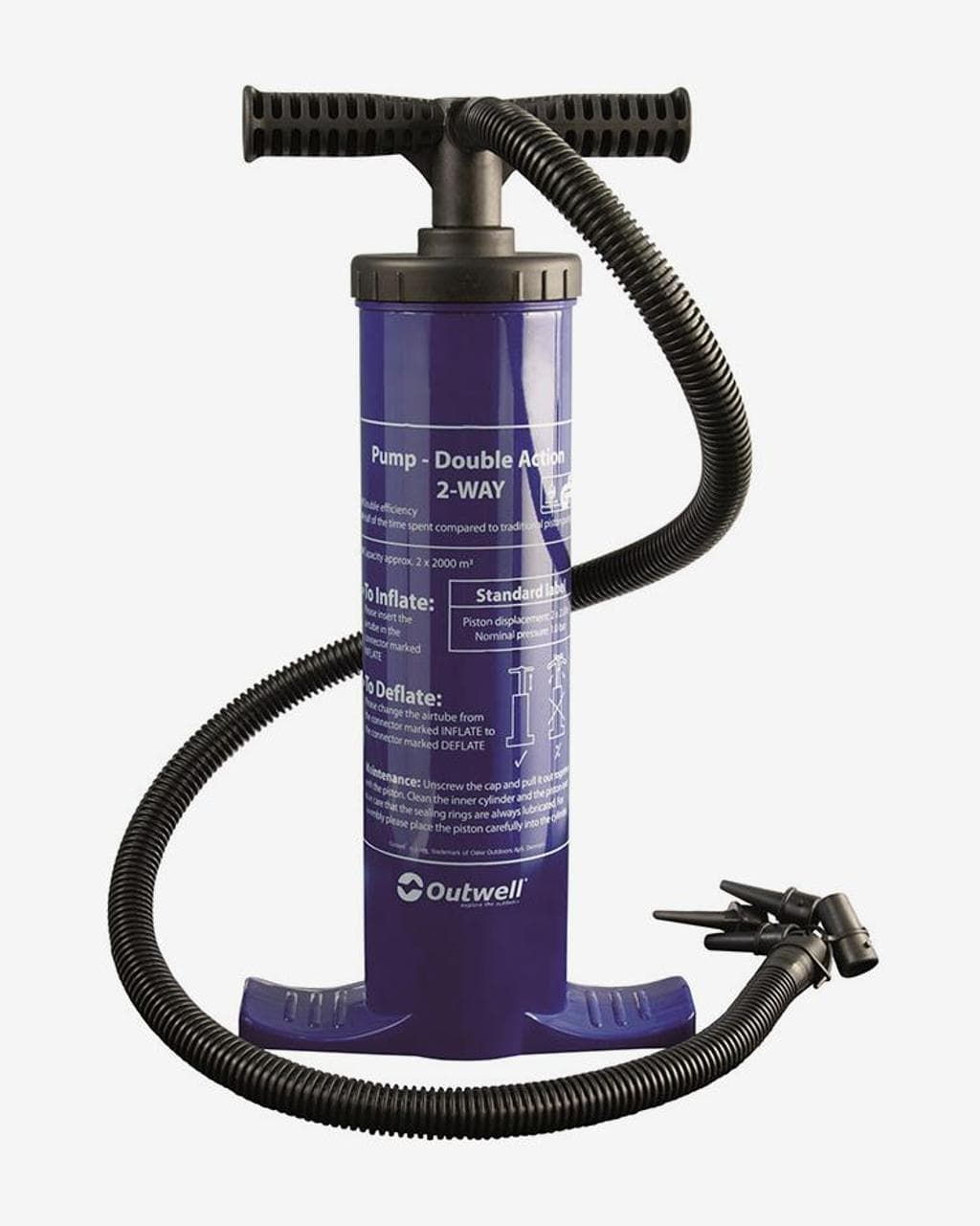 Pompe manuelle Outwell Double Action Pump bleu noir