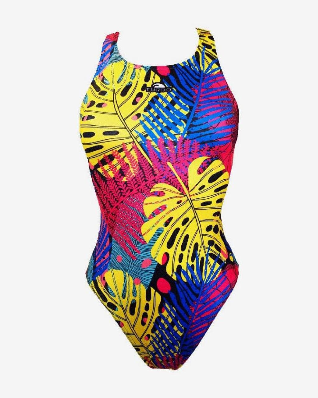 Maillot de bain Turbo Color Jungle bretelle large multicolore femme - S